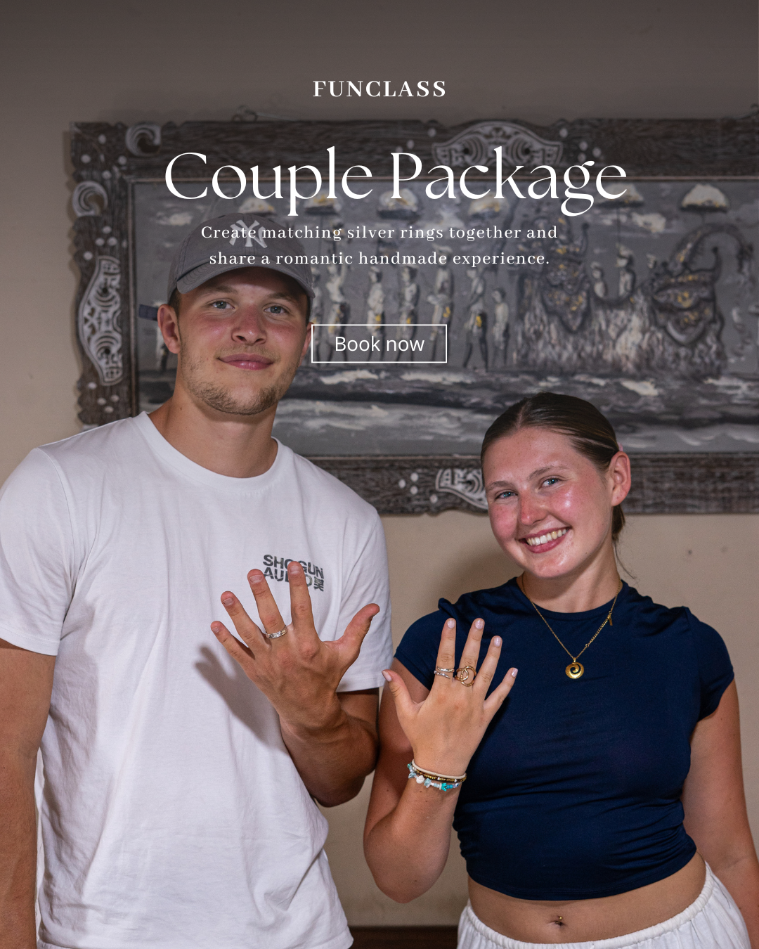 jewelry making ring class couple package